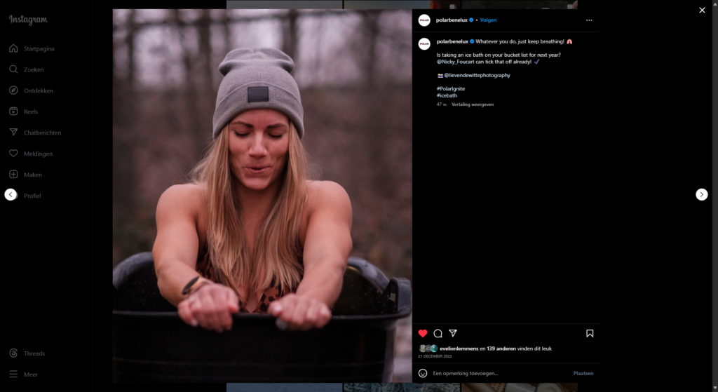 Polar Benelux polarbenelux Instagram profiel